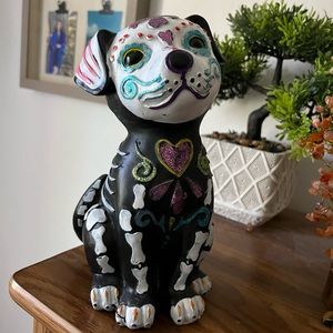 Disney Coco inspired Day of the dead dog